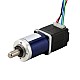 Nema8ステッピングモーターバイポーラL=28mm、ギア比90:1遊星ギアボックス付き