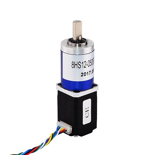 Nema8ステッピングモーターユニポーラL=30mm、ギア比90:1遊星ギアボックス付き Nema8ステッピングモーターユニポーラL=30mm、ギア比90:1遊星ギアボックス付き