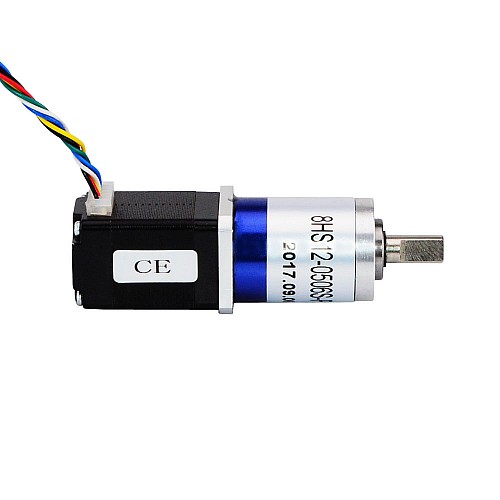 Nema8ステッピングモーターユニポーラL=30mm、ギア比90:1遊星ギアボックス付き Nema8ステッピングモーターユニポーラL=30mm、ギア比90:1遊星ギアボックス付き