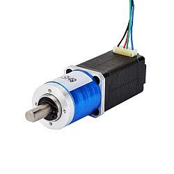 Nema 8 ステッピング モーター バイポーラ L=38mm、ギア比 19:1 遊星ギアボックス