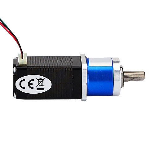 Nema 8 ステッピング モーター バイポーラ L=38mm ギア比 5:1 遊星ギアボックス