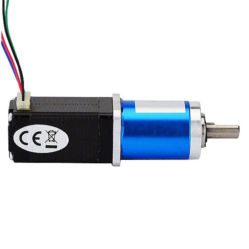 Nema 8 ステッピング モーター バイポーラ L=38mm、ギア比 90:1 遊星ギアボックス