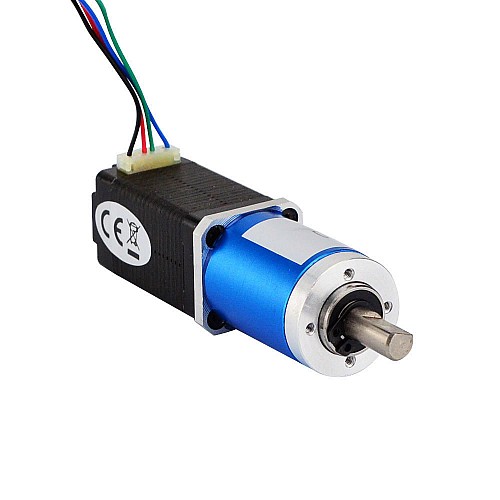 Nema 8 ステッピング モーター バイポーラ L=38mm、ギア比 90:1 遊星ギアボックス