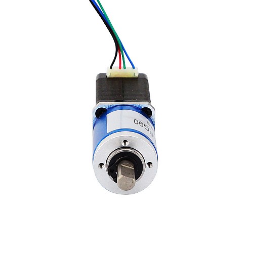 Nema 8 ステッピング モーター バイポーラ L=38mm、ギア比 90:1 遊星ギアボックス