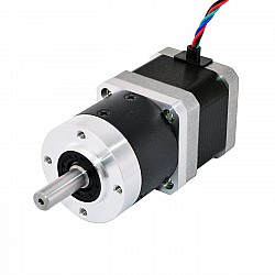 Nema 17 ステッピング モーター L=39mm 1.68A ギア比 10:1 高精度遊星ギアボックス