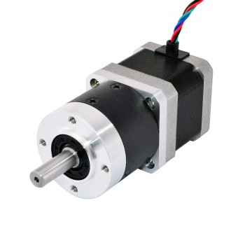 Nema 17 ステッピング モーター L=39mm ギア比 5:1 高精度遊星ギアボックス