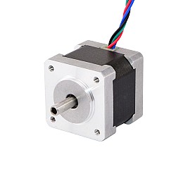Nema 14 中空シャフト ステッピング モーター バイポーラ 18Ncm(25.5oz.in) 0.8A 35x35x34mm