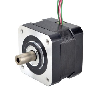 Nema 17 中空シャフト ステッピング モーター バイポーラ 0.25Nm(35.4oz.in) 1.5A 42x42x33.8mm Nema 17 中空シャフト ステッピング モーター バイポーラ 0.25Nm(35.4oz.in) 1.5A 42x42x33.8mm