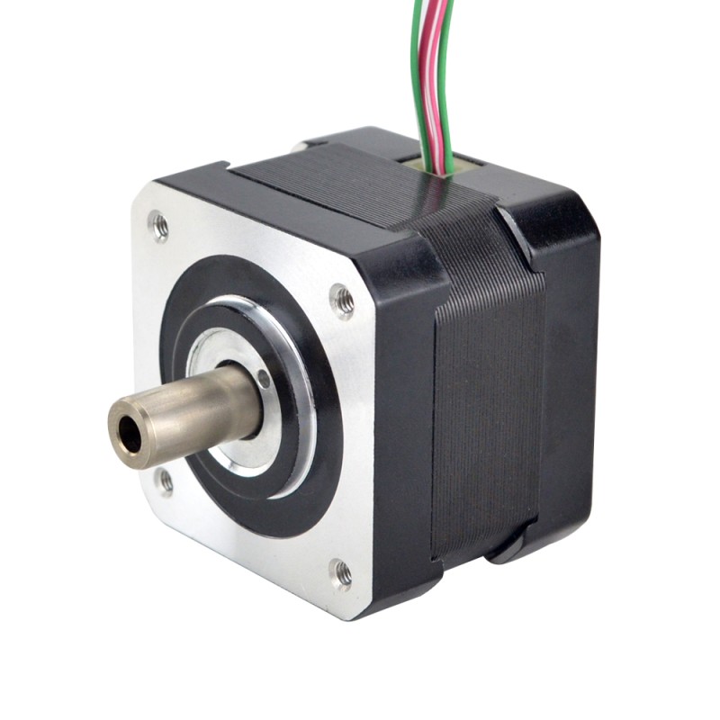 Nema 17 中空シャフト ステッピング モーター バイポーラ 0.25Nm(35.4oz.in) 1.5A 42x42x33.8mm Nema 17 中空シャフト ステッピング モーター バイポーラ 0.25Nm(35.4oz.in) 1.5A 42x42x33.8mm