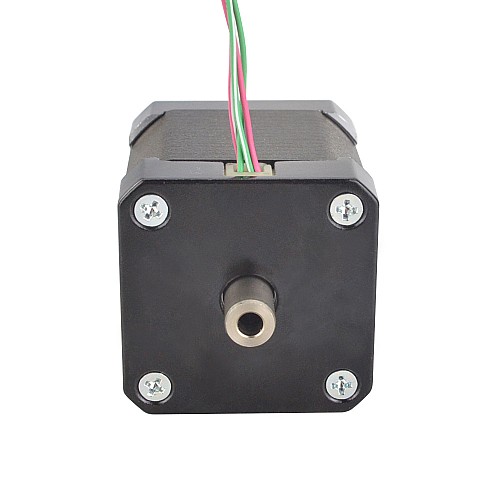Nema 17 中空シャフト ステッピング モーター バイポーラ 0.36Nm(51oz.in) 1.5A 42x42x47.75mm
