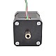 Nema 17 中空シャフト ステッピング モーター バイポーラ 0.36Nm(51oz.in) 1.5A 42x42x47.75mm