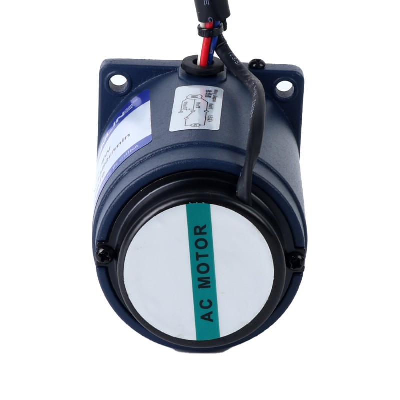 6W 110VAC 60Hz 3-51.67RPM 0.82Nm(116.12oz.in) フランジ 60mm 平歯車ボックス 単相 AC 可変速モーター - 2IK6RGN-A/2GN30K | StepperOnline