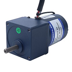6W 220VAC 50Hz 0.9-13.5RPM 2.89Nm(409.26oz.in) フランジ 60mm 平歯車ボックス 単相 AC 可変速モーター