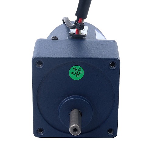 6W 220VAC 50Hz 0.9-13.5RPM 2.89Nm(409.26oz.in) フランジ 60mm 平歯車ボックス 単相 AC 可変速モーター - 2IK6RGN-C/2GN100K | StepperOnline