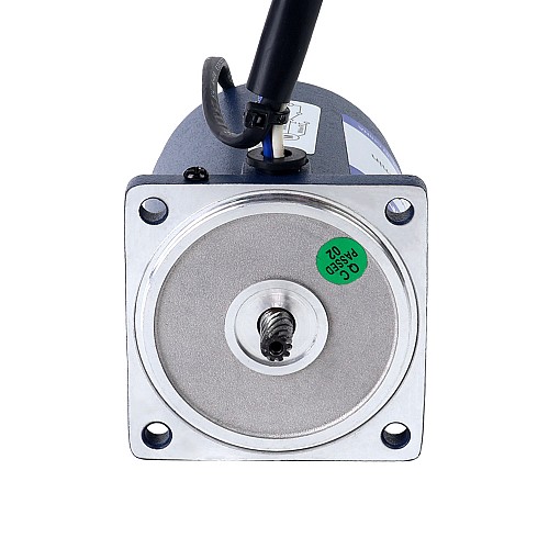 6W 220VAC 50Hz 0.9-13.5RPM 2.89Nm(409.26oz.in) フランジ 60mm 平歯車ボックス 単相 AC 可変速モーター - 2IK6RGN-C/2GN100K | StepperOnline