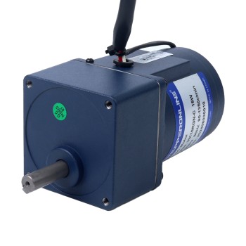 ドイツセール - 15W 220VAC 50Hz 0.45-6.75RPM 5.00Nm(708.06oz.in) フランジ 70mm 平歯車ボックス 単相 AC 可変速モーター