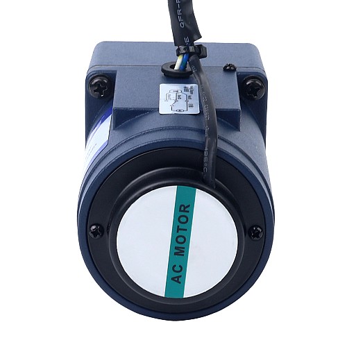 15W 110VAC 60Hz 18-310RPM 0.37Nm(52.40oz.in) フランジ 70mm 平歯車ボックス 単相 AC 可変速モーター - 3IK15RGN-A/3GN5K | StepperOnline