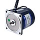 25W 110VAC 60Hz 0.5-8.61RPM 16.00Nm(2265.76oz.in) フランジ 80mm ライトアングルギアボックス単相AC可変速モーター - 4IK25RGN-A/4GN180RC | StepperOnline