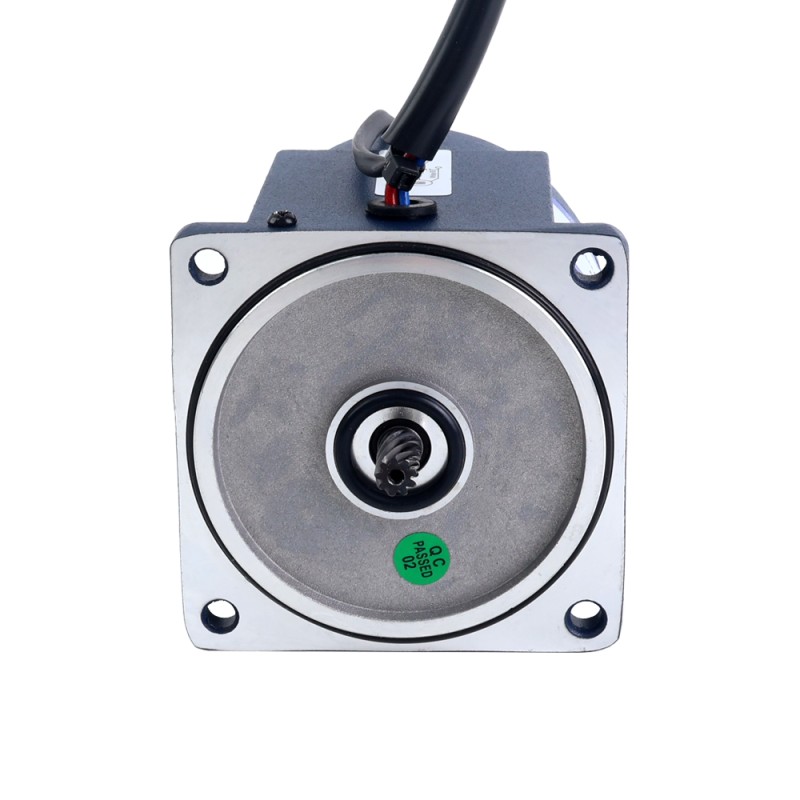 25W 110VAC 60Hz 3-51.67RPM 3.90Nm(552.28oz.in) フランジ 80mm ライトアングルギアボックス単相AC可変速モーター - 4IK25RGN-A/4GN30RC | StepperOnline