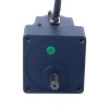 25W 110VAC 60Hz 4.5-77.5RPM 2.43Nm(344.12oz.in) フランジ 80mm 平歯車ボックス 単相 AC 可変速モーター - 4IK25RGN-A/4GN20K | StepperOnline