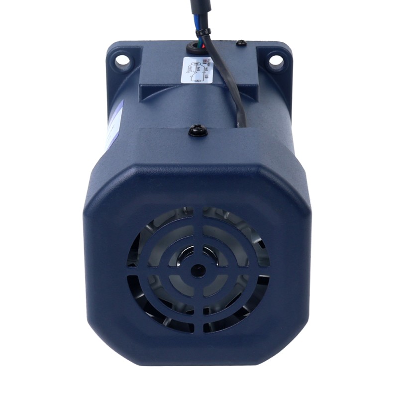 120W 110VAC 60Hz 0.9-15.5RPM 40.00Nm(5664.4oz.in) フランジ 90mm ライトアングルギアボックス単相AC可変速モーター - 5IK120RGU-AF/5GU100RT | StepperOnline