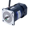 120W 220VAC 50Hz 4.5-67.5RPM 12.00Nm(1699.32oz.in) フランジ 90mm ライトアングルギアボックス単相AC可変速モーター - 5IK120RGU-CF/5GU20RC | StepperOnline