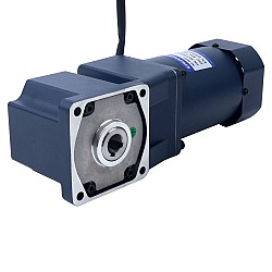 120W 110VAC 60Hz 0.5-8.61RPM 40.00Nm(5664.4oz.in) フランジ 90mm ライトアングルギアボックス単相AC可変速モーター
