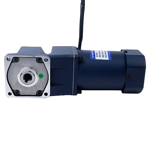 120W 220VAC 50Hz 4.5-67.5RPM 12.00Nm(1699.32oz.in) フランジ 90mm ライトアングルギアボックス単相AC可変速モーター - 5IK120RGU-CF/5GU20RC | StepperOnline