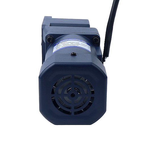 120W 220VAC 50Hz 4.5-67.5RPM 12.00Nm(1699.32oz.in) フランジ 90mm ライトアングルギアボックス単相AC可変速モーター - 5IK120RGU-CF/5GU20RC | StepperOnline