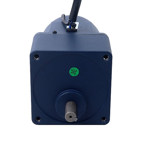 40W 220VAC 50Hz 1.8-27RPM 9.65Nm(1366.55oz.in) フランジ 90mm 平歯車ボックス 単相 AC 可変速モーター - 5IK40RGN-C/5GN50K | StepperOnline