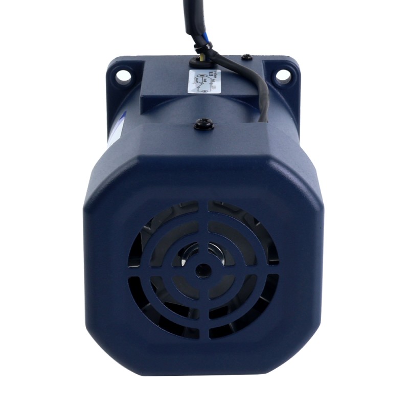 60W 110VAC 60Hz 9-155RPM 2.86Nm(405.01oz.in) フランジ 90mm 平歯車ボックス 単相 AC 可変速モーター - 5IK60RGN-AF/5GN10K | StepperOnline