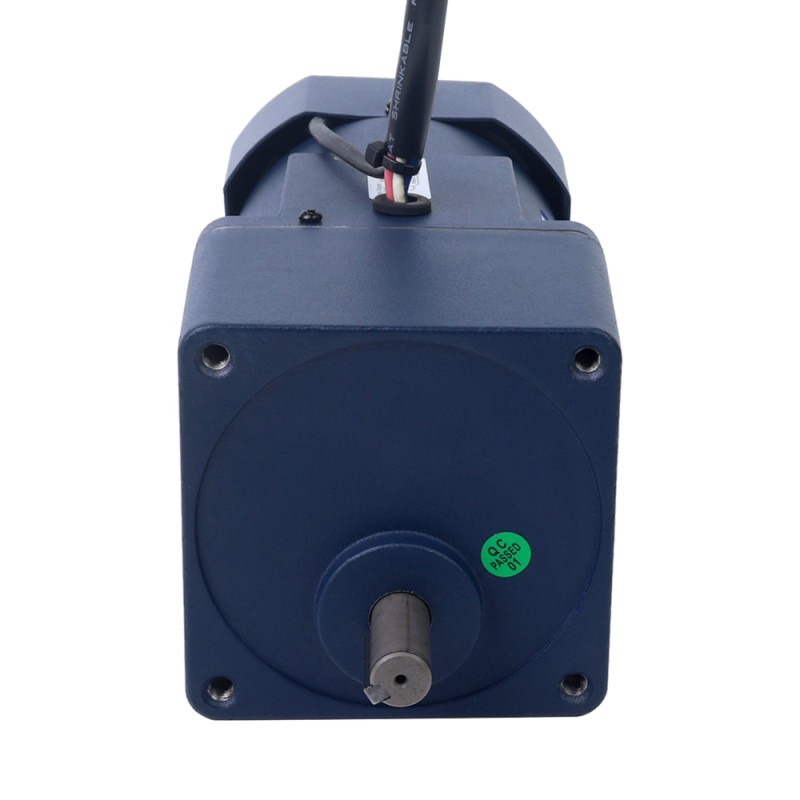 60W 220VAC 50Hz 0.45-6.75RPM 10.00Nm(1416.12oz.in) フランジ 90mm 平歯車ボックス 単相 AC 可変速モーター - 5IK60RGN-CF/5GN200K | StepperOnline