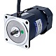 90W 110VAC 60Hz 9-155RPM 4.37Nm(618.84oz.in) フランジ 90mm 平歯車ボックス 単相 AC 可変速モーター - 5IK90RGU-AF/5GU10KB | StepperOnline
