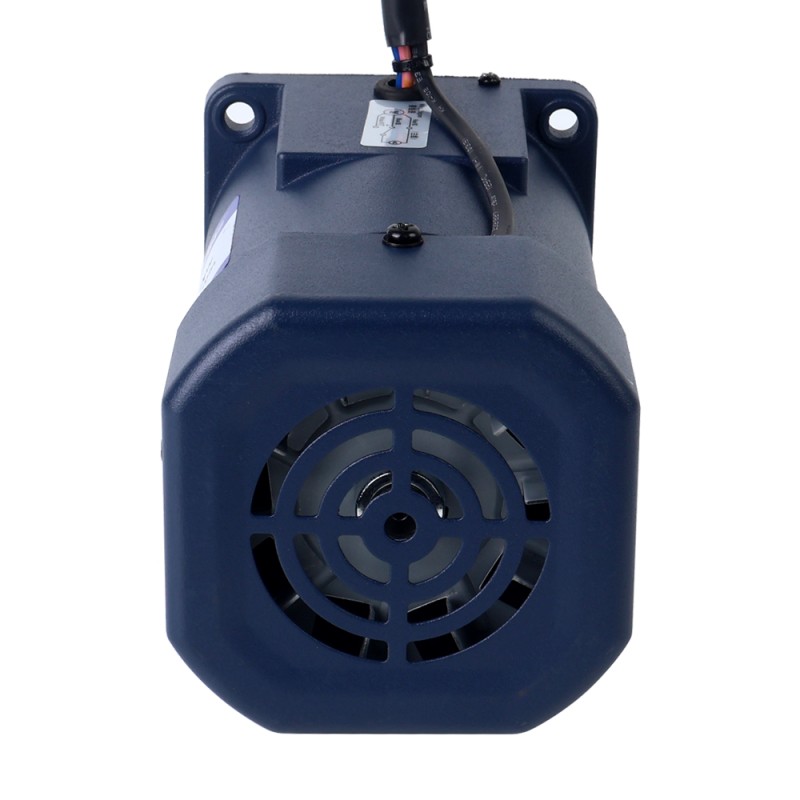 90W 220VAC 50Hz 3-45RPM 12.66Nm(1792.80oz.in) フランジ 90mm 平歯車ボックス 単相 AC 可変速モーター - 5IK90RGU-CF/5GU30KB | StepperOnline