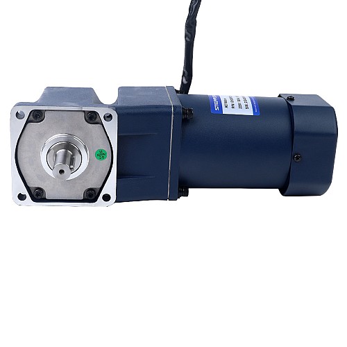 90W 220VAC 50Hz 0.9-13.5RPM 40.00Nm(5664.4oz.in) フランジ 90mm ライトアングルギアボックス単相AC可変速モーター - 5IK90RGU-CF/5GU100RT | StepperOnline