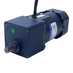 90W 220VAC 50Hz 3-45RPM 12.66Nm(1792.80oz.in) フランジ 90mm 平歯車ボックス 単相 AC 可変速モーター