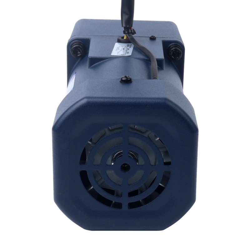 90W 220VAC 50Hz 3-45RPM 12.66Nm(1792.80oz.in) フランジ 90mm 平歯車ボックス 単相 AC 可変速モーター - 5IK90RGU-CF/5GU30KB | StepperOnline