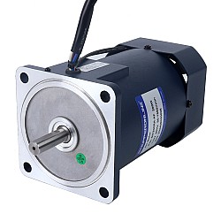 200W 110VAC 60Hz 90-1550RPM 1.20Nm(169.93oz.in) フランジ 104mm 単相 AC 可変速モーター