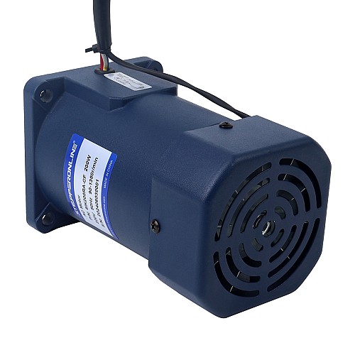 200W 220VAC 50Hz 90-1350RPM 1.45Nm(205.33oz.in) フランジ 104mm 単相 AC 可変速モーター - 6IK200RA-CF | StepperOnline