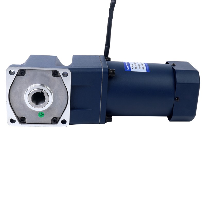 200W 110VAC 60Hz 0.5-8.61RPM 60.00Nm(8496.6oz.in) フランジ 104mm ライトアングルギアボックス単相AC可変速モーター - 6IK200RGU-AF/6GU180RC | StepperOnline