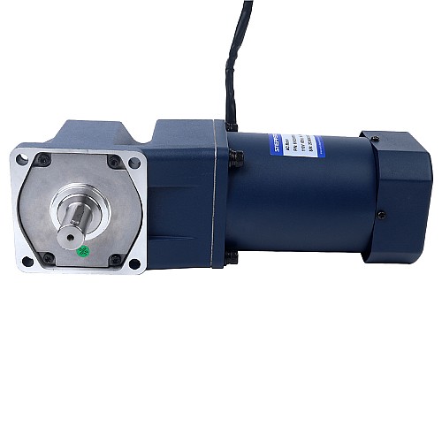 200W 110VAC 60Hz 0.9-15.5RPM 60.00Nm(8496.6oz.in) フランジ 104mm ライトアングルギアボックス単相AC可変速モーター - 6IK200RGU-AF/6GU100RT | StepperOnline