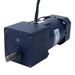 200W 220VAC 50Hz 30-450RPM 3.11Nm(440.41oz.in) フランジ 104mm 平歯車ボックス 単相 AC 可変速モーター