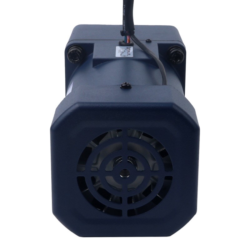 200W 110VAC 60Hz 0.9-15.5RPM 40.00Nm(5664.47oz.in) フランジ 104mm 平歯車ボックス 単相 AC 可変速モーター - 6IK200RGU-AF/6GU100K | StepperOnline