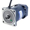 200W 220VAC 50Hz 0.9-13.5RPM 60.00Nm(8496.6oz.in) フランジ 104mm ライトアングルギアボックス単相AC可変速モーター - 6IK200RGU-CF/6GU100RC | StepperOnline