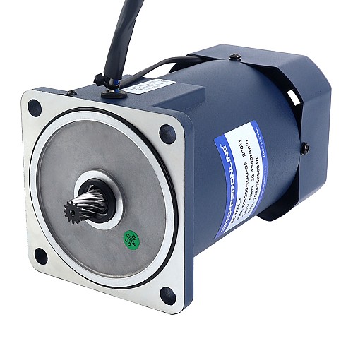 200W 220VAC 50Hz 6-90RPM 14.01Nm(1983.98oz.in) フランジ 104mm 平歯車ボックス 単相 AC 可変速モーター - 6IK200RGU-CF/6GU15K | StepperOnline