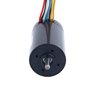 36V 45mNm 73.04W 2.6A 丸型 Ф30x56mm ブラシレスコアレスモーター