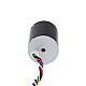 24V 3000RPM 0.064Nm 20W 1.09Aラウンド Ф36x65mmブラシレスDCモーター