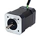 48V 3000RPM 0.125Nm 39W 1.20A 42x42x61mm BLDC モーター - 42BSB61-48-01 | StepperOnline
