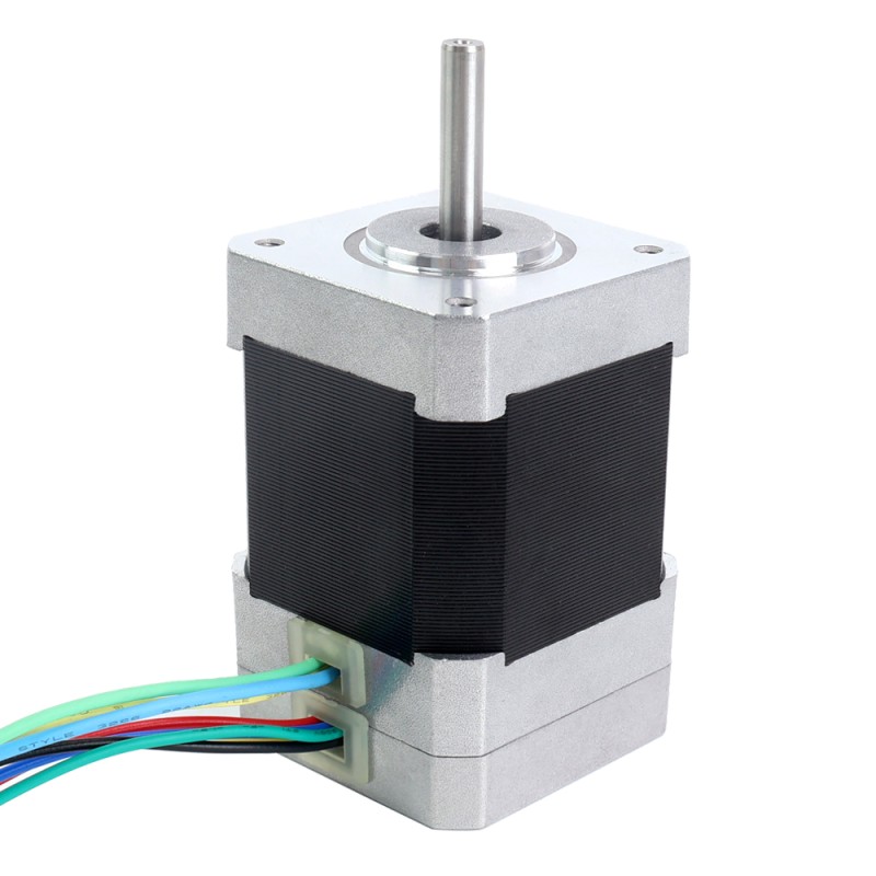 36V 3000RPM 0.16Nm 50W 2.20A 42x42x62mm BLDCモーター - 42BSA62-36-01 | StepperOnline