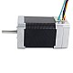 24V 3000RPM 0.24Nm 75W 4.80A 42x42x78mm BLDCモーター - 42BSA78-24-01 | StepperOnline
